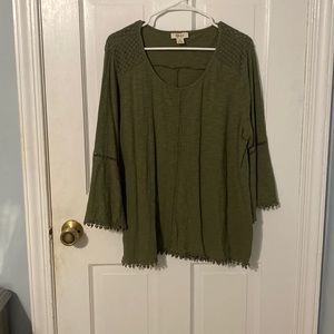 Olive green long sleeve